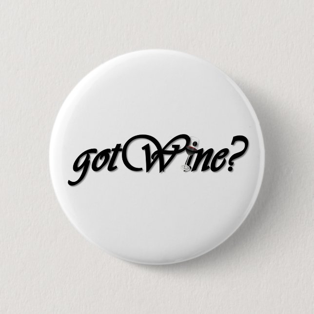 gotWine 6 Cm Round Badge (Front)