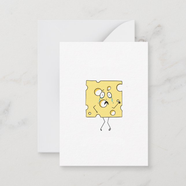 Gouda Cheese, cheese theme Card (Front)