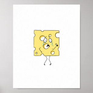 Gouda Cheese, cheese theme Poster