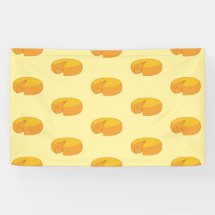Gouda Cheese Rounds Dutch Foodie Gastronomy Banner