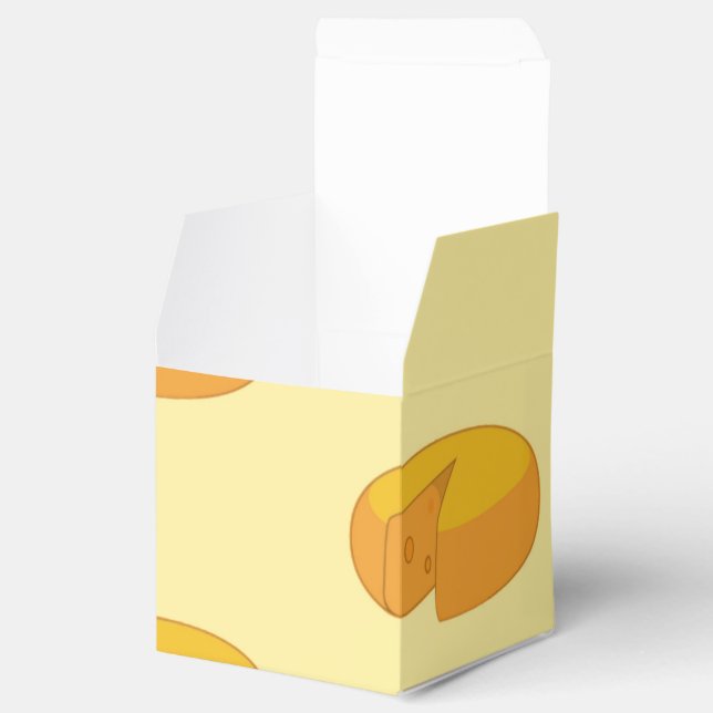 Gouda Cheese Rounds Dutch Foodie Gastronomy Favour Box (Opened)