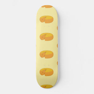 Gouda Cheese Rounds Dutch Foodie Gastronomy Skateboard