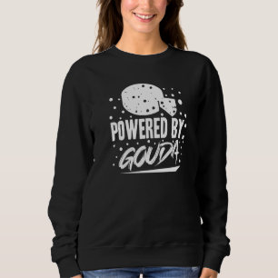 Gouda Cheese Smoked Queso Slices Shredded 6 Sweatshirt