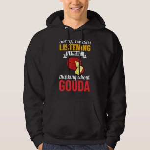 Gouda Cheese Smoked Queso Slices Shredded Funny_1 Hoodie