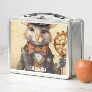 Goudawhisk metal lunch box