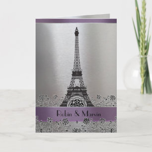 Goudy Martin Wedding Invitation