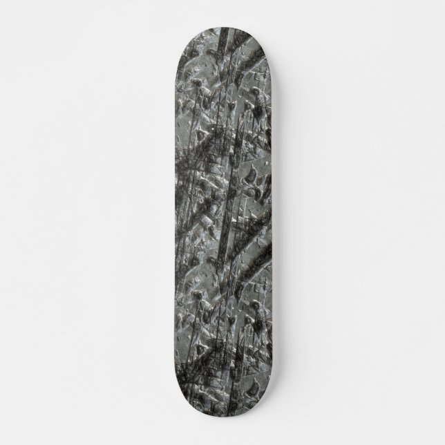 Gouged & Scarred 1 Skateboard (Front)