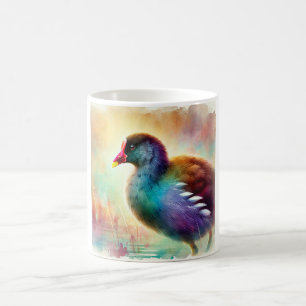 Gough Moorhen 020924AREF110 - Watercolor Coffee Mug