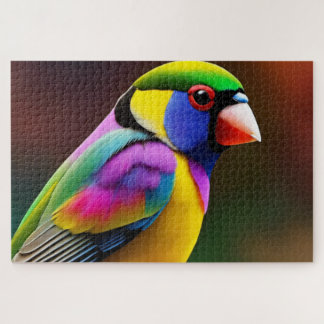 Gouldian Finch Jigsaw Puzzle