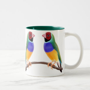 Gouldian Finches Mug