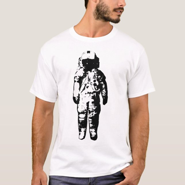 Gound Control To Major Tom - Guys Astronaut Tee (Front)