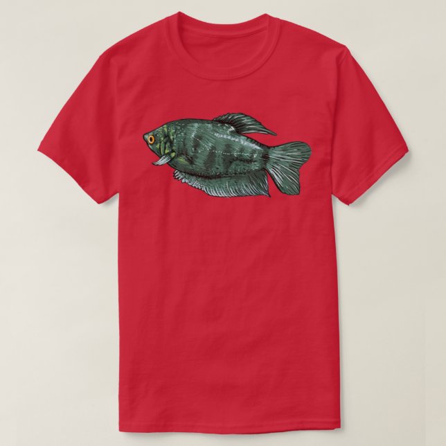 Gourami Ornamental Fish Aquarium Fish Gift 5 T-Shirt (Design Front)