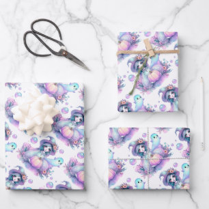 Gourd Day Gorgeous Gal Wrapping Paper Sheet