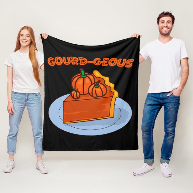 Gourd-geous Fleece Blanket (In Situ)