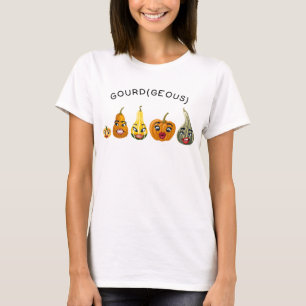 Gourd(geous) Funny Fall T-Shirt