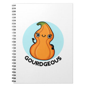 Gourd-geous Funny Gourd Veggie Pun Notebook