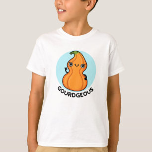 Gourd-geous Funny Gourd Veggie Pun  T-Shirt
