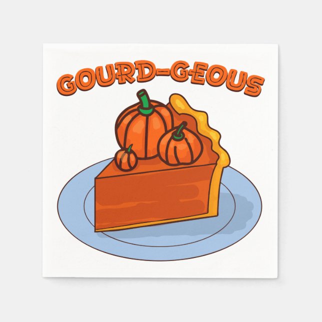 Gourd-geous Napkin (Front)