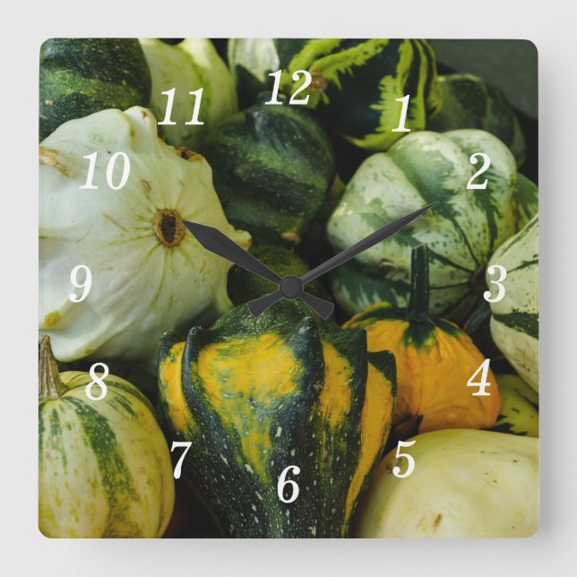 Gourds Galore Wall Clock (Front)