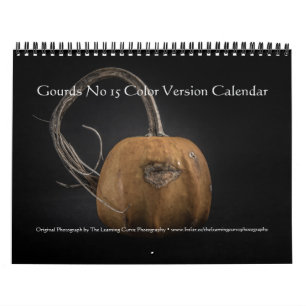 Gourds No 15 Colour Version Calendar