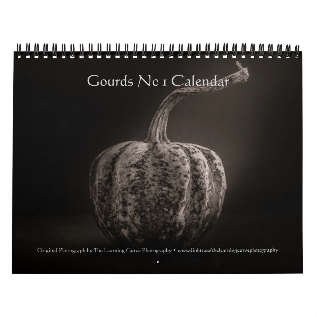 Gourds No 1 Calendar (Cover)