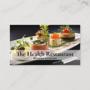 Gourmet Appetizers   Hors Doeuvres Business Card