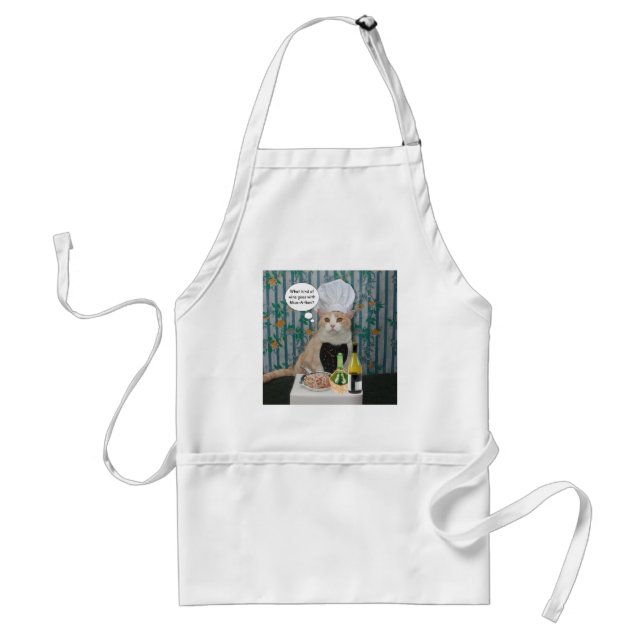 Gourmet Cat Standard Apron (Front)
