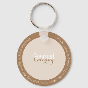 Gourmet Catering Keychain