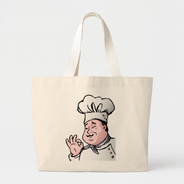GOURMET CHEF LARGE TOTE BAG (Front)