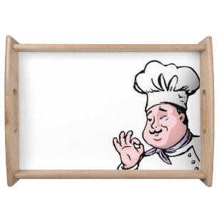 GOURMET CHEF SERVING TRAY