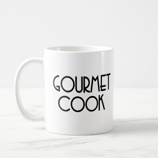 Gourmet cook coffee mug (Left)