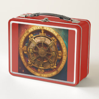 Gourmet Delight Lunch Box" Metal Lunch Box