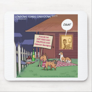 Gourmet Dogs Funny Mouse Mat