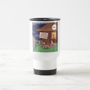 Gourmet Dogs Funny Travel Mug