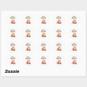 Gourmet Easter Bunny Chocolate Sticker