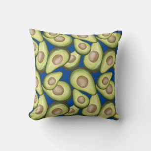 Gourmet Fresh Cut Vegan Avacados Cushion