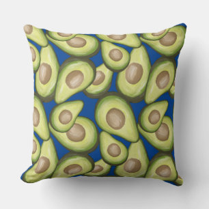 Gourmet Fresh Cut Vegan Avacados Cushion