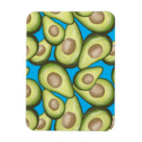 Gourmet Fresh Cut Vegan Avocado Pattern