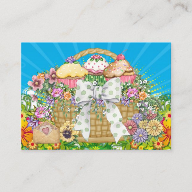 Gourmet Gift Basket - SRF Business Card (Front)