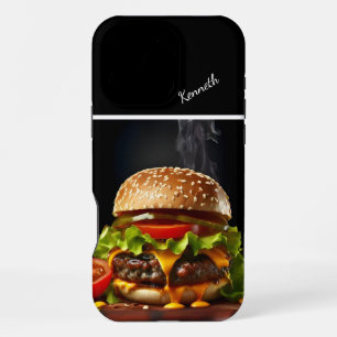 Gourmet Juicy Cheeseburger iPhone 16 Pro Max Case