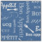 Gourmet Kitchen Bon Appetit Blue Custom Colour