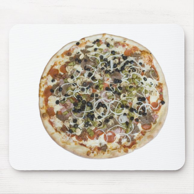 Gourmet Supreme Pizza Mouse Mat (Front)