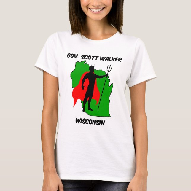 Gov Scott Walker T-Shirt (Front)