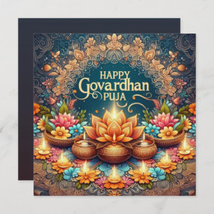 Govardhan Puja Card