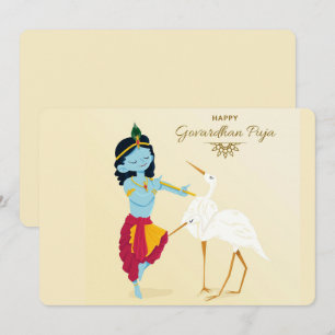 Govardhan Puja Holiday Card