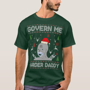 Govern Me Harder Daddy Ugly Christmas Sweater Prem