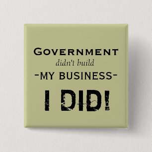 Government... 15 Cm Square Badge