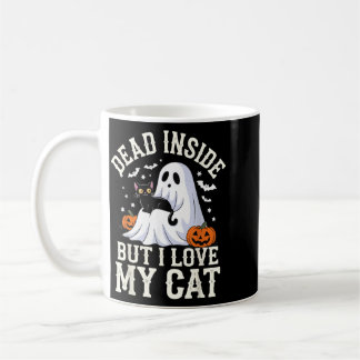 Government Agencyd Inside But I Love My Cat Coffee Mug
