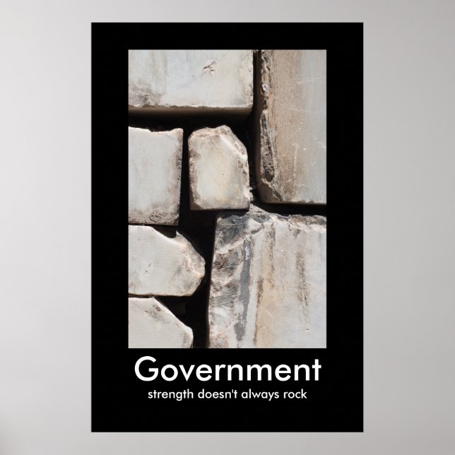 Government Demotivational Poster (Front)