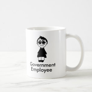 Government employee coffee mug